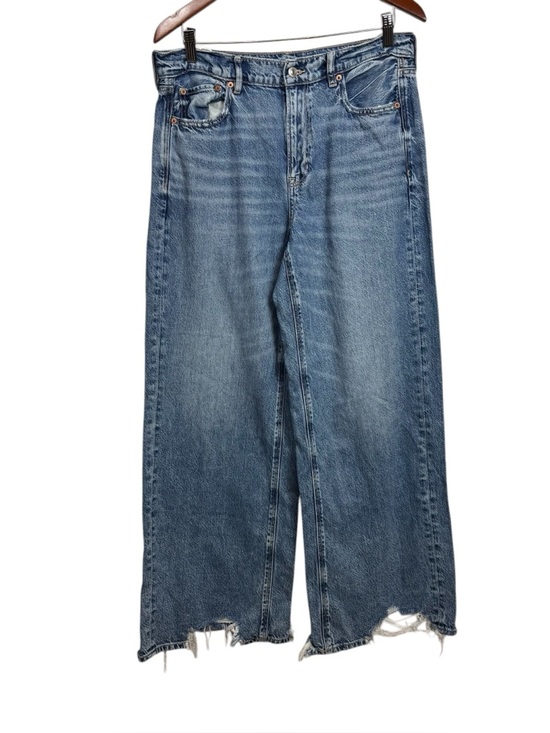 American Eagle Outfitters Denim - American Eagle High Rise Baggy Wide Leg Pants US 10